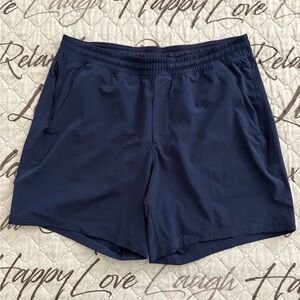 Pace Breaker Linerless Short 7" Navy Blue XL
